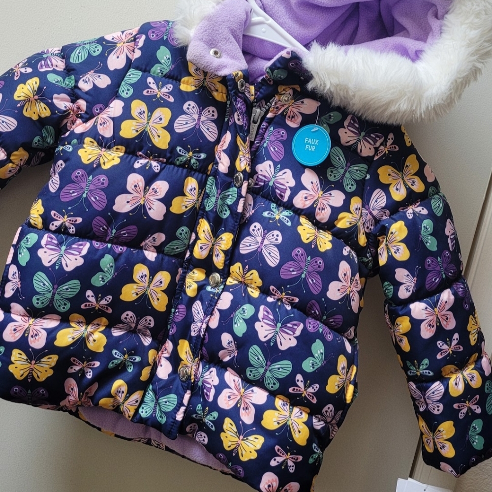 Carter's 3T Girl Snow Bib & Jacket